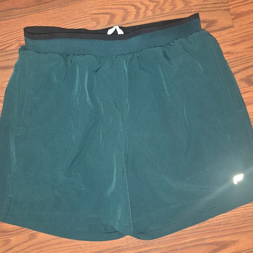 Fabletics Green Workout Althetic Shorts Size M